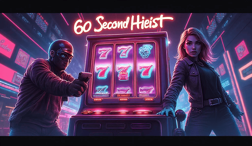 Game Slot 60 Second Heist dari Yggdrasil Balapan Cepat Menuju Jackpot